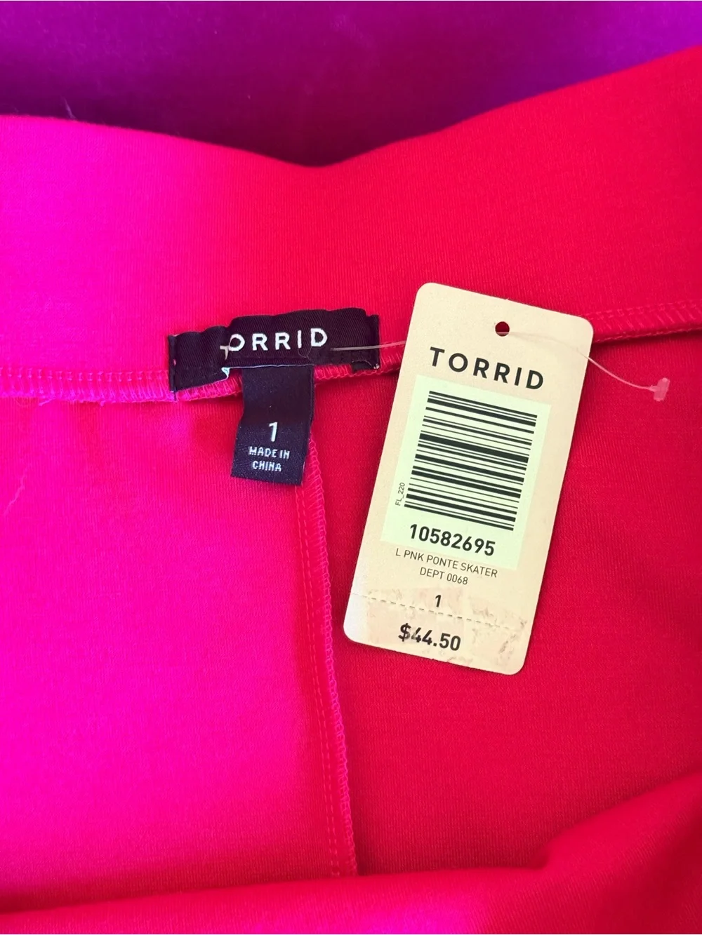 torrid Hot Pink Circle Skirt
